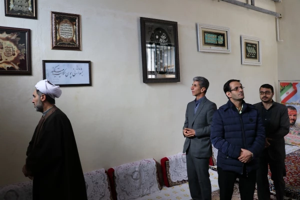 دیدار با خانواده شهید غلامرضا لنگری زاده