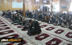 مراسم گرامیداشت شهدای حادثه تروریستی سیستان و بلوچستان در اداره کل آموزش و پرورش استان