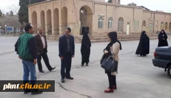 بازدید دکتر توان رئیس دانشگاه فرهنگیان استان از پایگاه اسکان نوروزی پردیس شهید باهنر (سایت شماره دو)