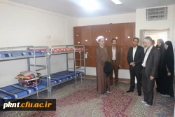 بازدید دکتر سمیعی از پایگاه های اسکان نوروزی دانشگاه فرهنگیان کرمان