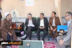 بازدید دکتر سمیعی از پایگاه های اسکان نوروزی دانشگاه فرهنگیان کرمان