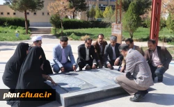 بازدید دکتر علی محمدی معاونت فرهنگی و اجتماعی دانشگاه فرهنگیان از پایگاه های اسکان دانشگاه