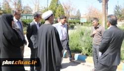 بازدید دکتر علی محمدی معاونت فرهنگی و اجتماعی دانشگاه فرهنگیان از پایگاه های اسکان دانشگاه