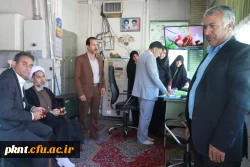 بازدید دکتر علی محمدی معاونت فرهنگی و اجتماعی دانشگاه فرهنگیان از پایگاه های اسکان دانشگاه