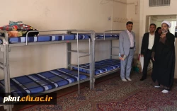 بازدید دکتر علی محمدی معاونت فرهنگی و اجتماعی دانشگاه فرهنگیان از پایگاه های اسکان دانشگاه