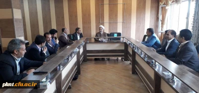 حضور همکاران مدیریت استانی و پردیس خواجه نصیرالدین طوسی در دفتر دکتر توان جهت تبریک سال جدید