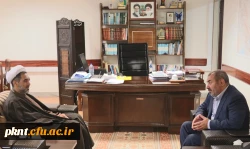 دیدار دکتر توان با رئیس دانشگاه آزاد اسلامی کرمان