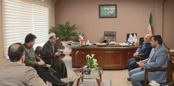 دیدار رئیس دانشگاه فرهنگیان استانبا مدیرکل نوسازی، توسعه و تجهیز مدارس استان کرمان