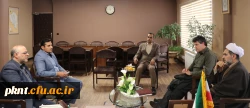 دیدار رئیس دانشگاه فرهنگیان استانبا مدیرکل نوسازی، توسعه و تجهیز مدارس استان کرمان