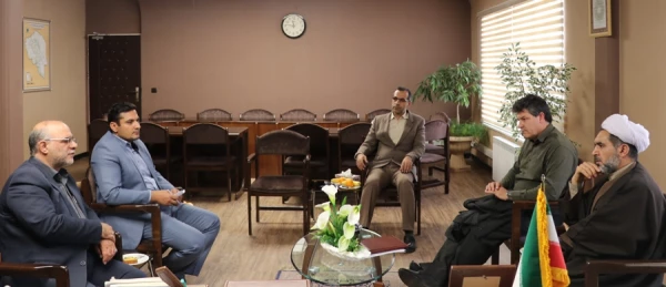 دیدار رئیس دانشگاه فرهنگیان استانبا مدیرکل نوسازی، توسعه و تجهیز مدارس استان کرمان