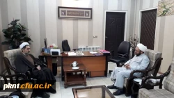 دیدار دکتر توان با حجت الاسلام و المسلمین جلالی مدیر کل سازمان تبلیغات اسلامی استان