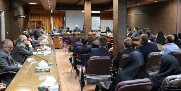 جلسه هم اندیشی اساتید دانشگاه فرهنگیان استان با حضور حجت الاسلام والمسلمین علیدادی سلیمانی