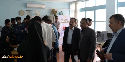 بازدید دکتر صابری سرپرست پردیس خواجه نصیرالدین طوسی از روند ارزیابی سلامت دانشجویان ورودی 97