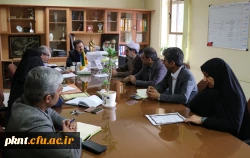 جلسه کمیته بهبود امنیت غذا و تغذیه دانشجومعلمان دانشگاه فرهنگیان کرمان برگزار شد.