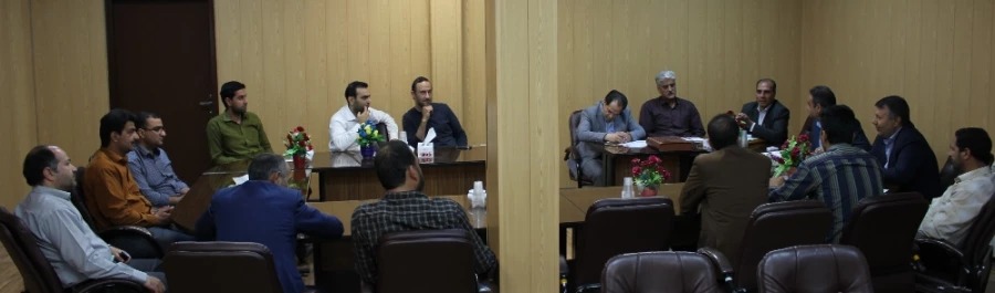 جلسه برنامه ریزی جهت امتحانات پایان نیمسال دوم