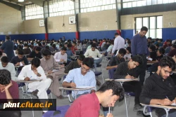 بازدید دکتر صابری سرپرست پردیس خواجه نصیرالدین طوسی از روند برگزاری امتحانات پایان ترم