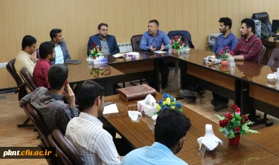 اولین جلسه اعضاء جدید شورای صنفی پردیس خواجه نصیرالدین طوسی در دفتر دکتر صابری سرپرست پردیس برگزار شد.