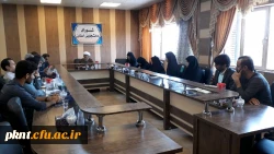 نشست مشترک شورای دانشجویی و کمیته تغذیه و سلامت دانشگاه فرهنگیان استان کرمان