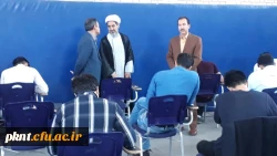 بازدید دکتر توان از فرایند برگزاری امتحانات پایانی نیمسال دوم سال تحصیلی 98-97 در دانشگاه فرهنگیان کرمان
