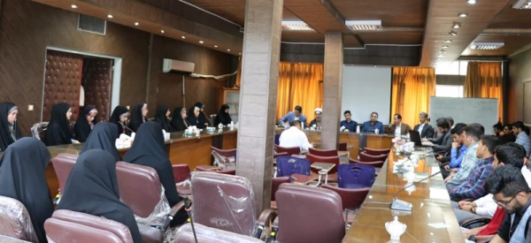 مراسم تودیع و معارفه مسئولین بسیج دانشجویی دانشگاه