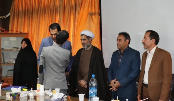 مراسم تودیع و معارفه مسئولین بسیج دانشجویی دانشگاه