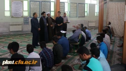 تقدیر از خادمین و فعالین برپایی و اقامه نماز در پردیس خواجه نصیرالدین طوسی دانشگاه فرهنگیان کرمان