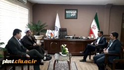 دیدار با مهندس واعظی نژاد مدیریت اداره کل نوسازی، توسعه و تجهیز مدارس استان