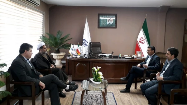 دیدار با مهندس واعظی نژاد مدیریت اداره کل نوسازی، توسعه و تجهیز مدارس استان