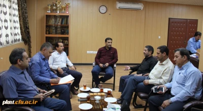 جلسه سرپرستان سراهای دانشجویی پردیس خواجه نصیرالدین طوسی در دفتر دکتر صابری سرپرست پردیس برگزار شد.