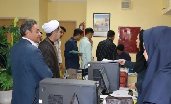 بازدید دکتر توان از روند انجام ارزیابی سلامت دانشجویان در پردیس خواجه نصیرالدین طوسی دانشگاه فرهنگیان کرمان 2