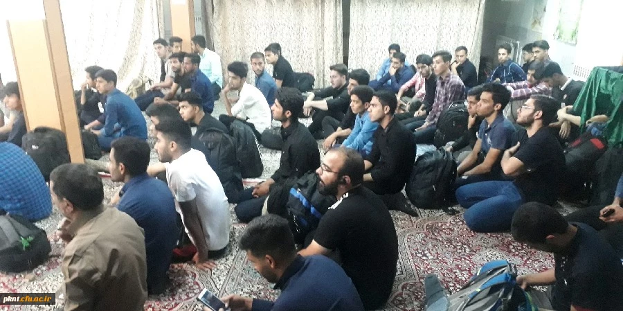 بدرقه و اعزام کاروان زیارتی اربعین حسینی از دانشگاه فرهنگیان استان کرمان