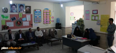 بازدید دکتر صابری سرپرست پردیس خواجه نصیرالدین طوسی از مدارس مجری طرح کارورزی