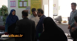 بازدید دکتر صابری سرپرست پردیس خواجه نصیرالدین طوسی از مدارس مجری طرح کارورزی 3