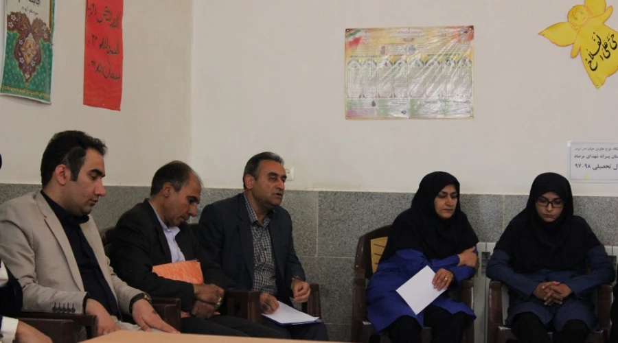 بازدید دکتر صابری سرپرست پردیس خواجه نصیرالدین طوسی از مدارس مجری طرح کارورزی 5