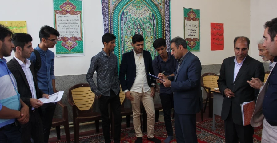 بازدید دکتر صابری سرپرست پردیس خواجه نصیرالدین طوسی از مدارس مجری طرح کارورزی 6