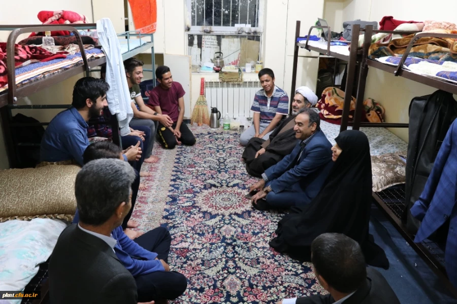 بازدید ریاست دانشگاه فرهنگیان استان از سراهای دانشجویی پردیس خواجه نصیرالدین طوسی (برادران) 2