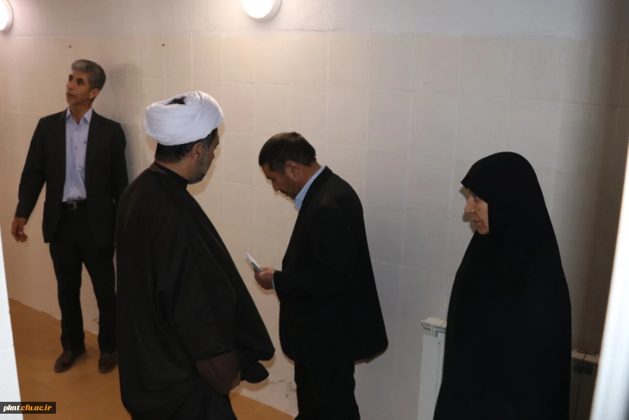 بازدید ریاست دانشگاه فرهنگیان استان از سراهای دانشجویی پردیس خواجه نصیرالدین طوسی (برادران) 5