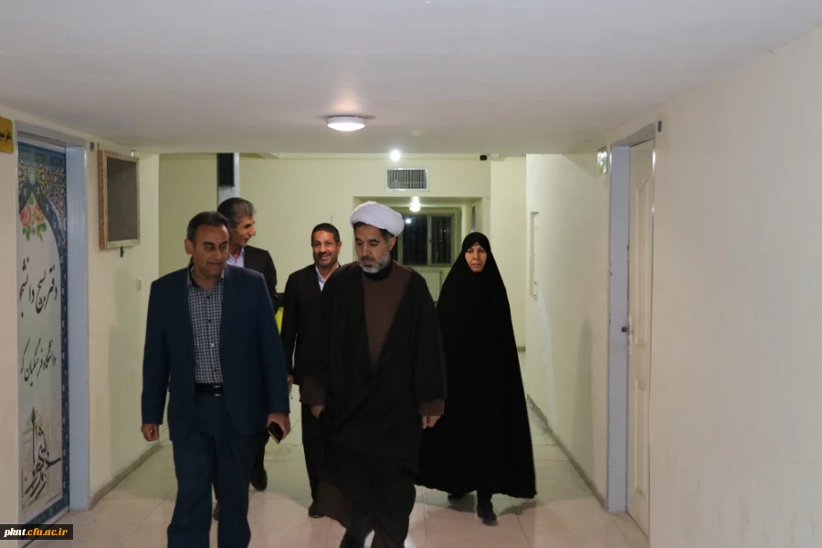بازدید ریاست دانشگاه فرهنگیان استان از سراهای دانشجویی پردیس خواجه نصیرالدین طوسی (برادران) 8
