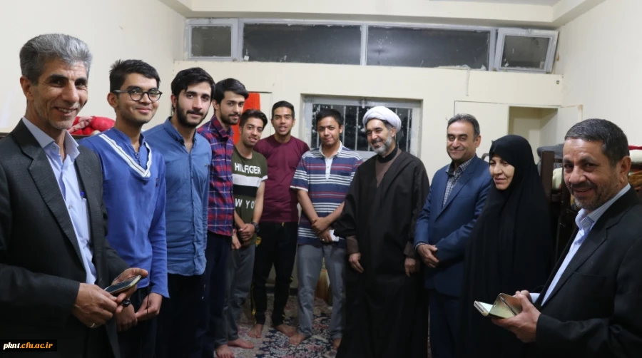 بازدید ریاست دانشگاه فرهنگیان استان از سراهای دانشجویی پردیس خواجه نصیرالدین طوسی (برادران) 9