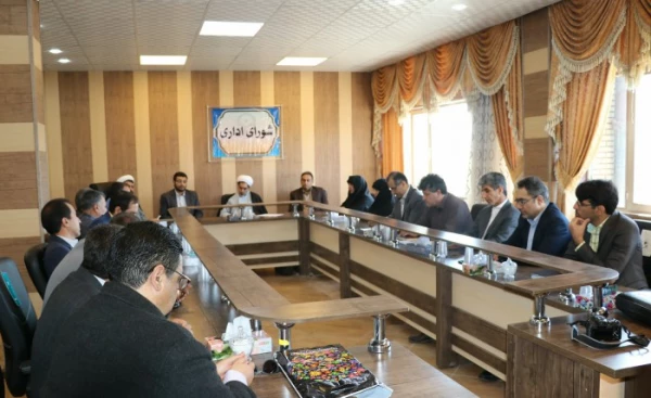 مراسم تکریم و معارفه مسئولین جدید و قدیم بسیج اساتید در دانشگاه فرهنگیان کرمان 2