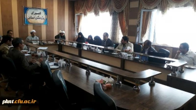 سی و یکمین شورای پژوهشی دانشگاه فرهنگیان کرمان برگزار گردید.