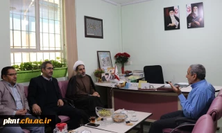 در دیدار رییس دانشگاه فرهنگیان کرمان با مدیر کل بنیاد شهید استان بر تکمیل پروژه یادمان شهدای گمنام دانشگاه تأکید کردند.