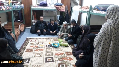 مدیر کل امور دانشجویی دانشگاه فرهنگیان کشور، شب یلدا را همراه دانشجو معلمان دانشگاه فرهنگیان کرمان جشن گرفت.