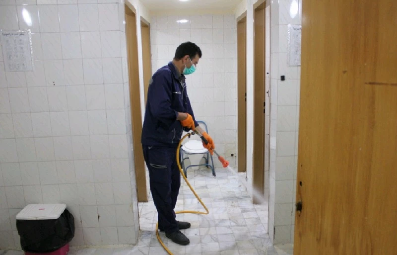 ضدعفونی کلیه فضاهای دانشگاه فرهنگیان استان کرمان انجام شد 9
