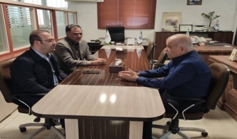 دیدار رئیس دانشگاه فرهنگیان استان اردبیل با رئیس مجمع خیرین مدرسه ساز استان